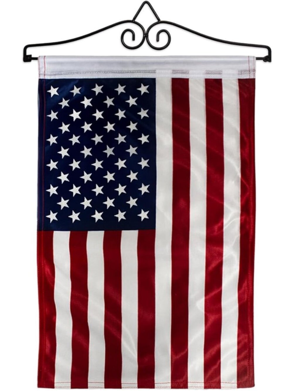 4th of July American Flag Hanging Kit | Outdoor Decor, Memorial Wall Art, USA
